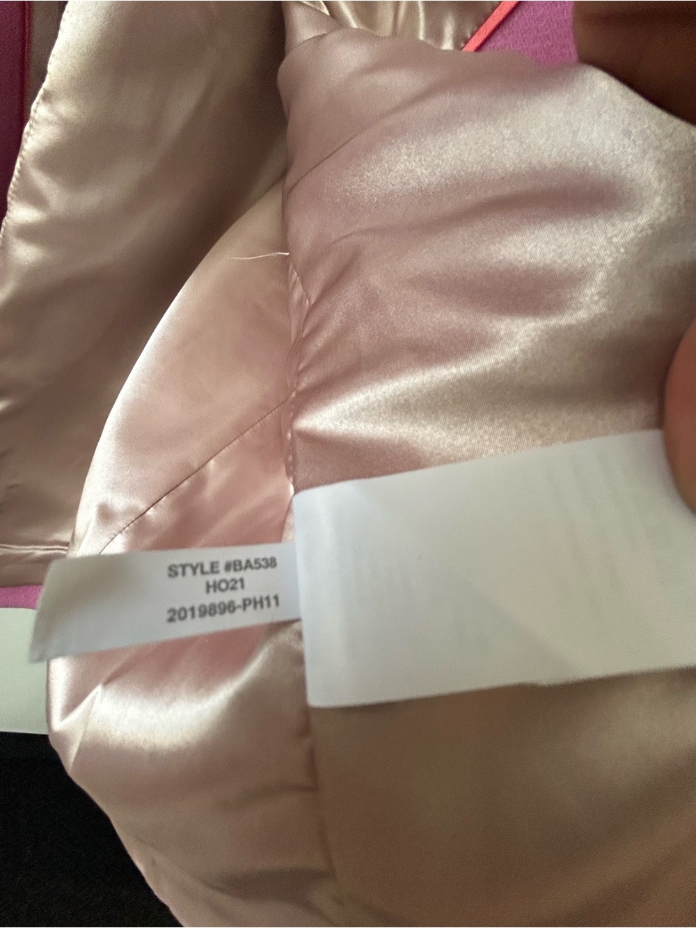 J. Crew Villa Coat Italian Stadium Pink Stand-Collar Wool-Blend 2021 - Picture 7 of 9